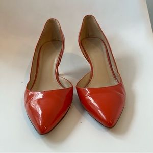 Jcrew patten leather pumps